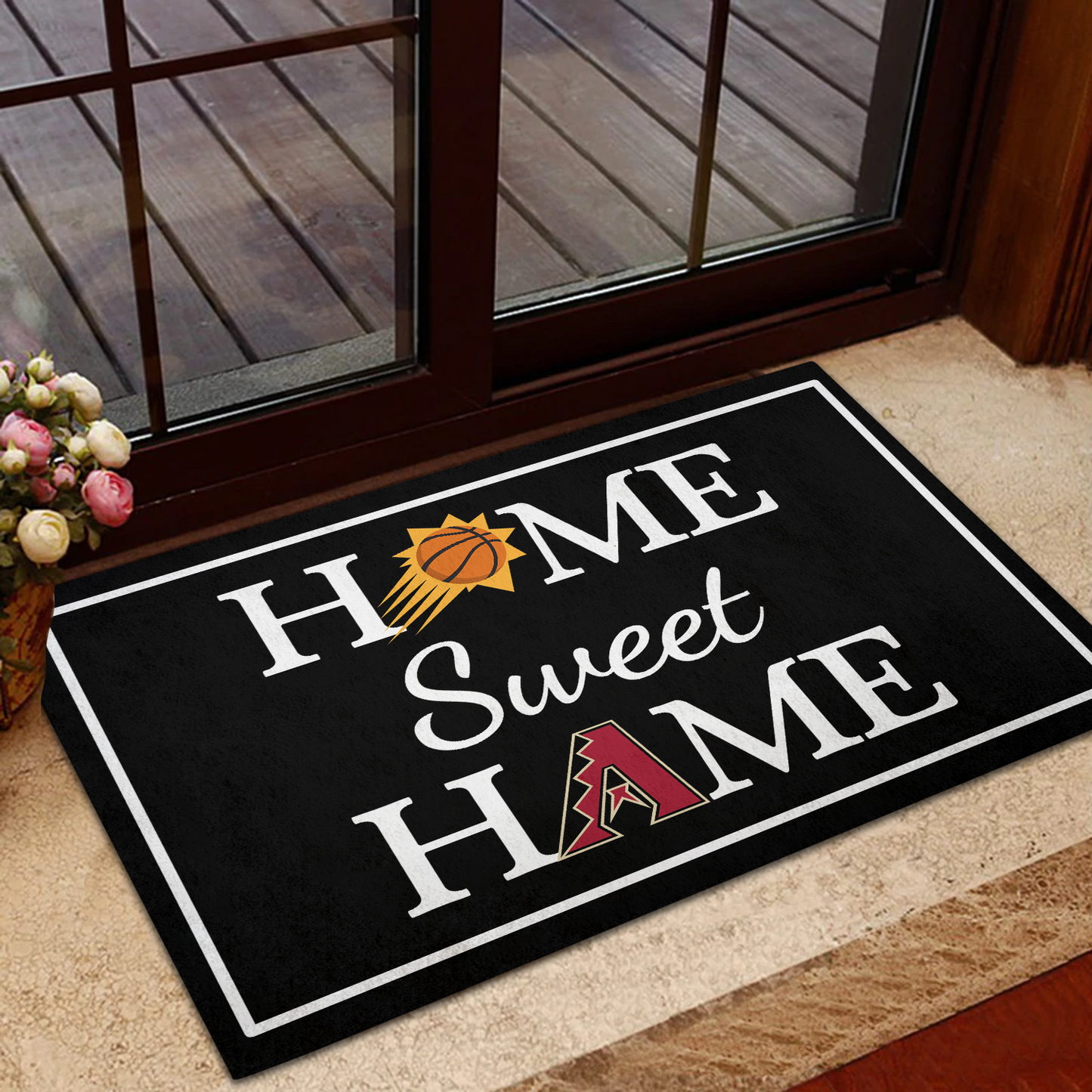 Home Sweet Home - Customized Doormat For Jane Bates Scherbing - Anti Slip Indoor Doormat