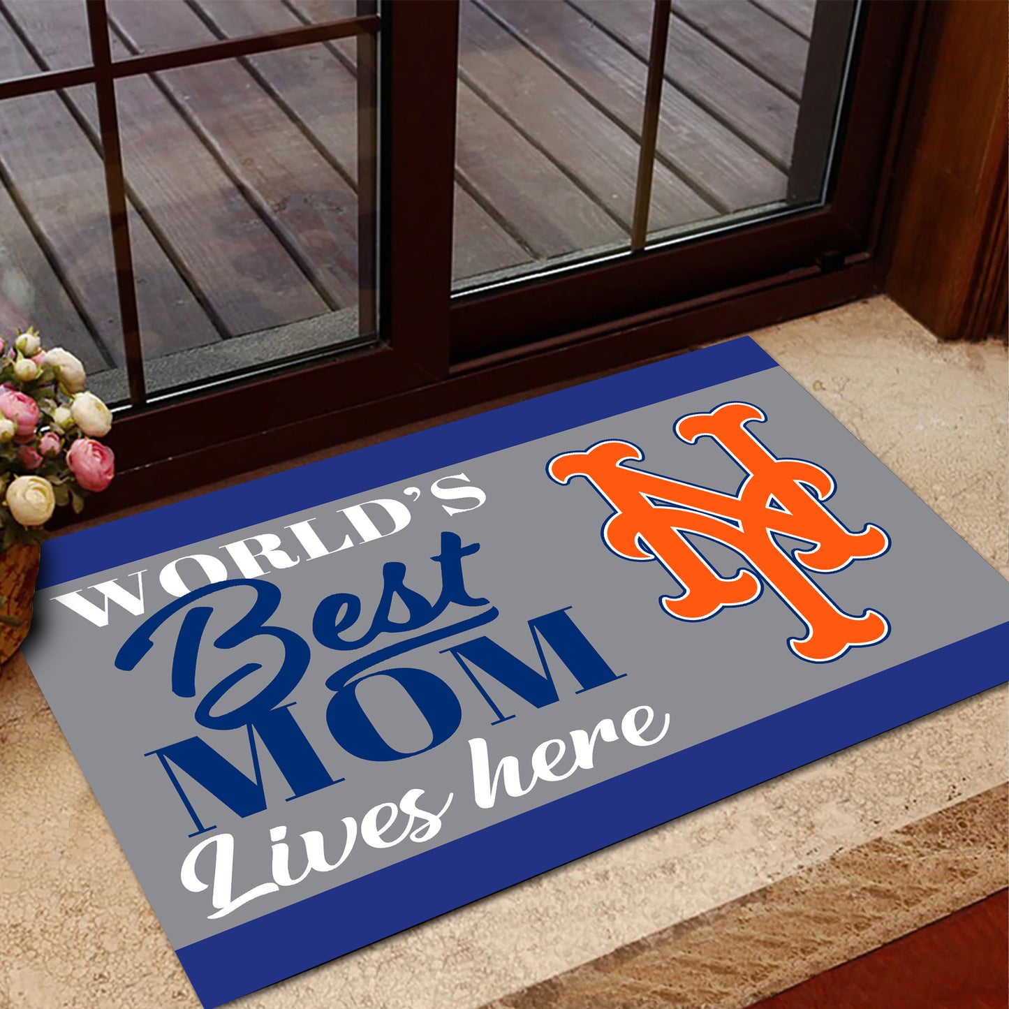 World's Best Mom - Anti Slip Indoor Doormat - NYM
