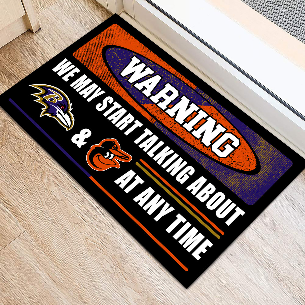 Warning We May Start Talking About BTM RV & OROL At Any Time Anti Slip Indoor Doormat