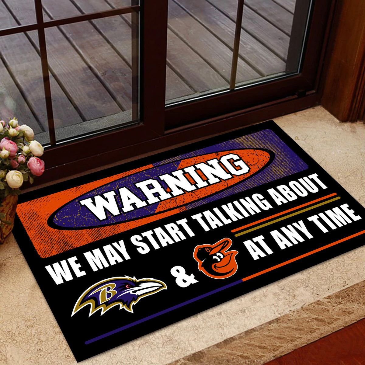 Warning We May Start Talking About BTM RV & OROL At Any Time Anti Slip Indoor Doormat