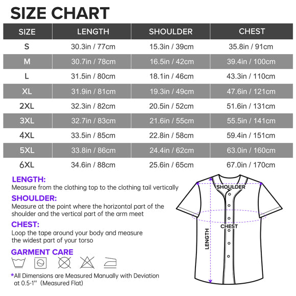 Team Short Sleeve Baseball Jersey- Customized Jersey (clt)