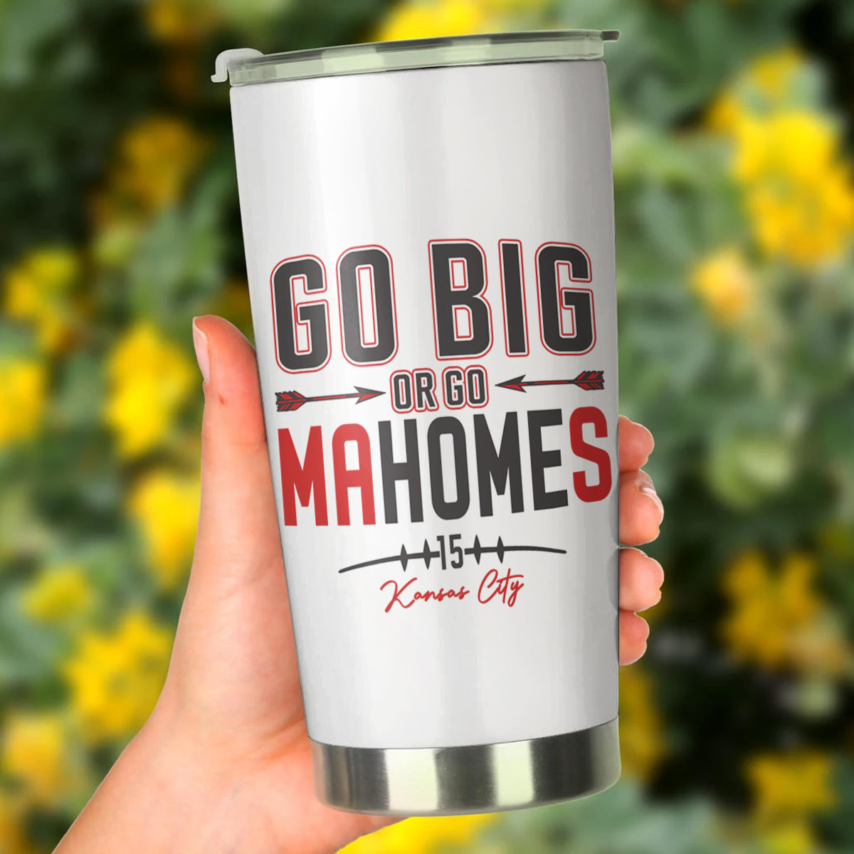 Patrick Mahomes Tumbler - Go Big Or Go Mahomes