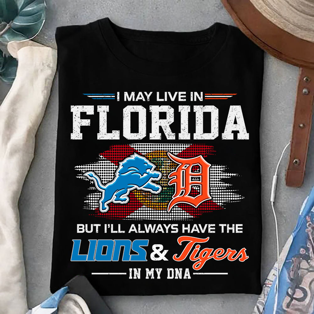 I May Live In Two Teams Shirt - Customized Shirt