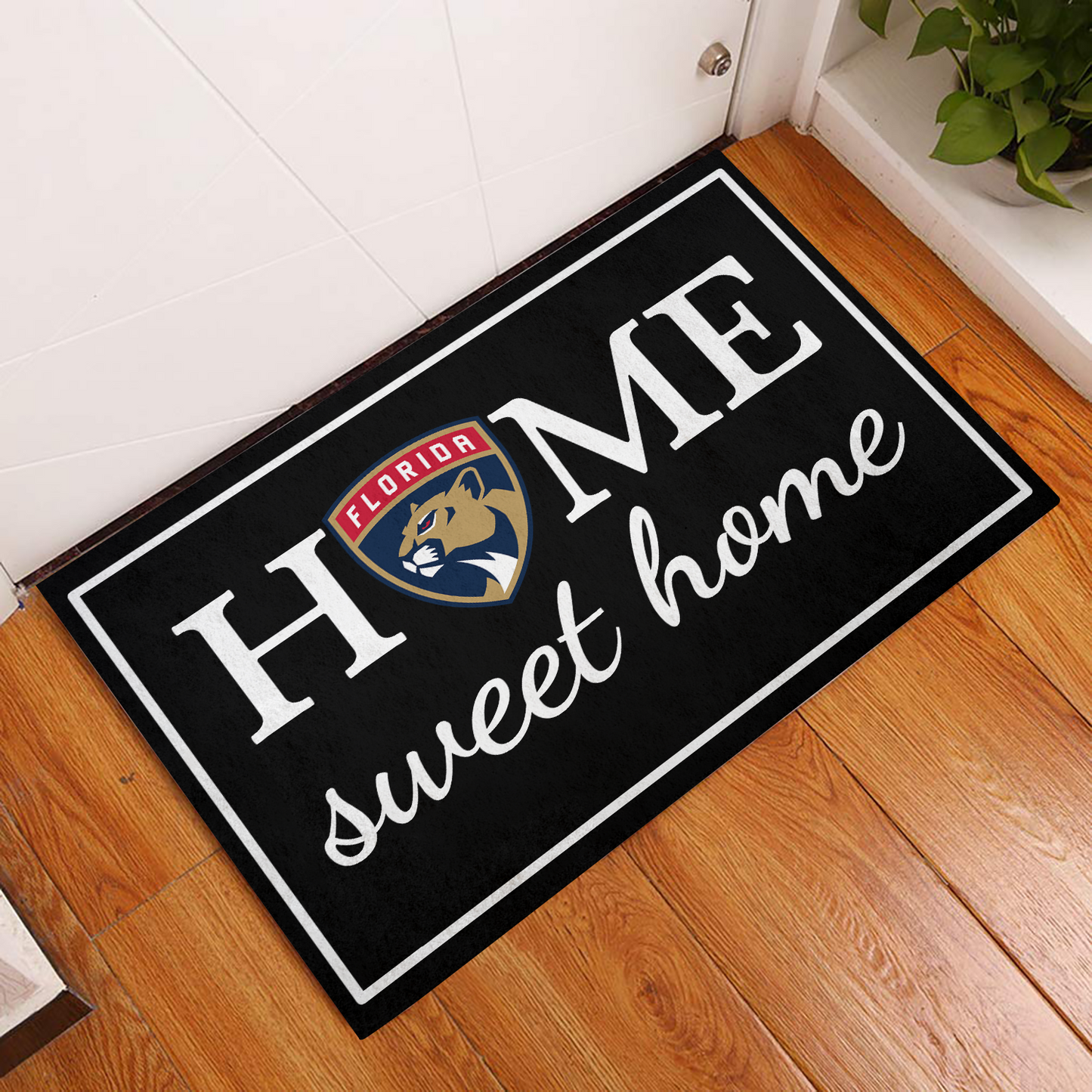 Home Sweet Home - Florida PT Hockey - Anti Slip Indoor Doormat
