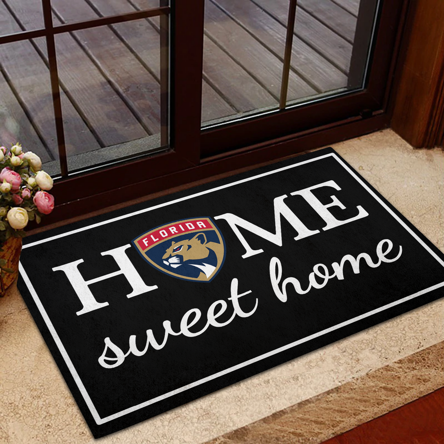 Home Sweet Home - Florida PT Hockey - Anti Slip Indoor Doormat