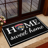 Home Sweet Home - Florida PT Hockey - Anti Slip Indoor Doormat
