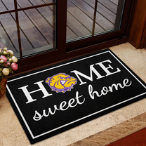 Home Sweet Home - Customized Doormat For John Goff - Anti Slip Indoor Doormat