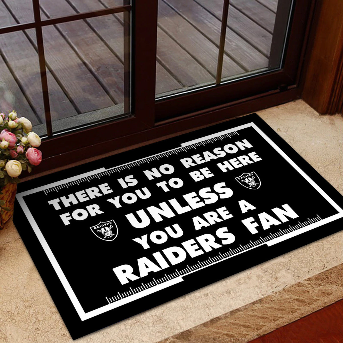 There Is No Reason For You To Be Here - Las Vegas RD - Anti Slip Doormat