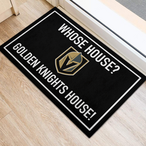 Whose House ? Vegas GD KN House ! Anti Slip Indoor Doormat