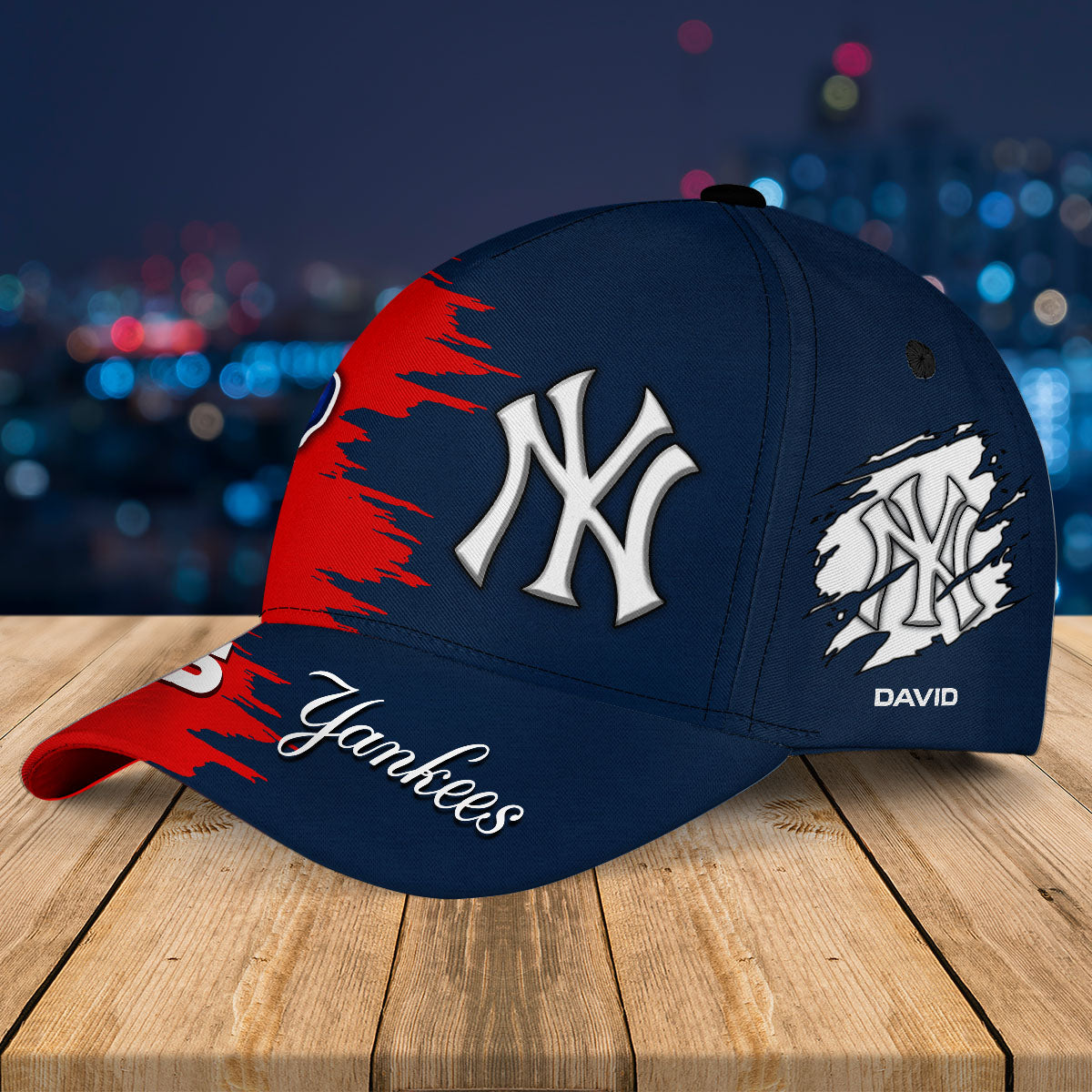 Two Teams Classic Cap - Customized Team Classic Cap (clt)