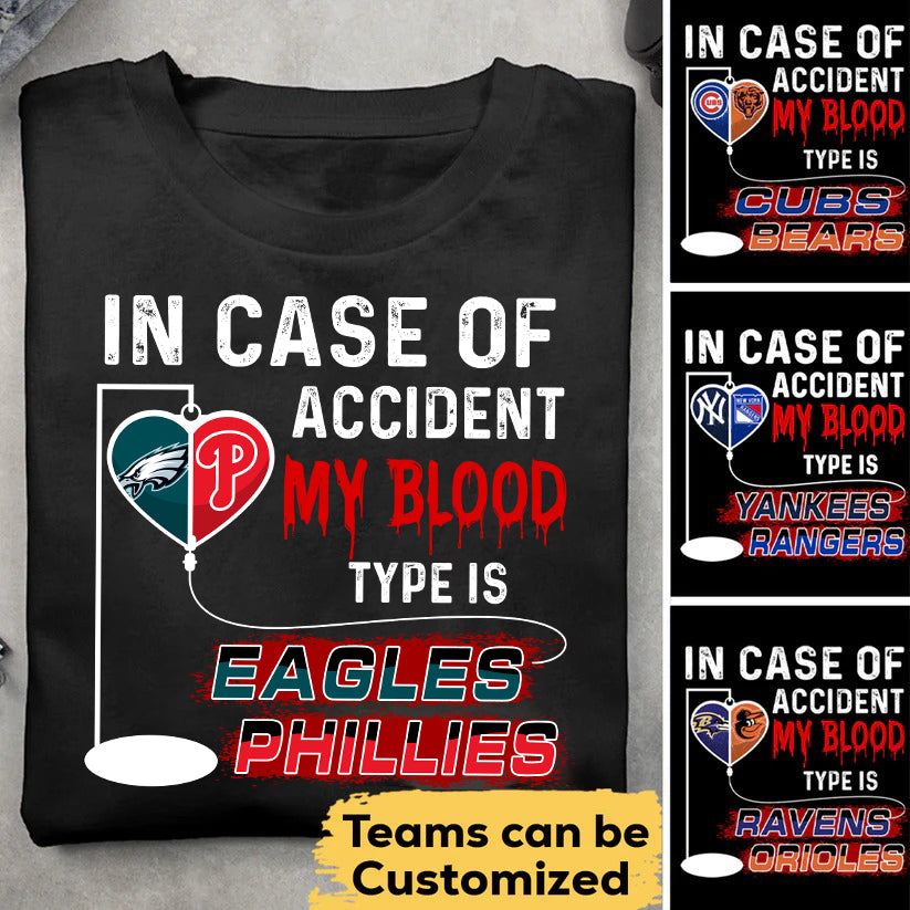 Customized Shirt - In Case Of Accident