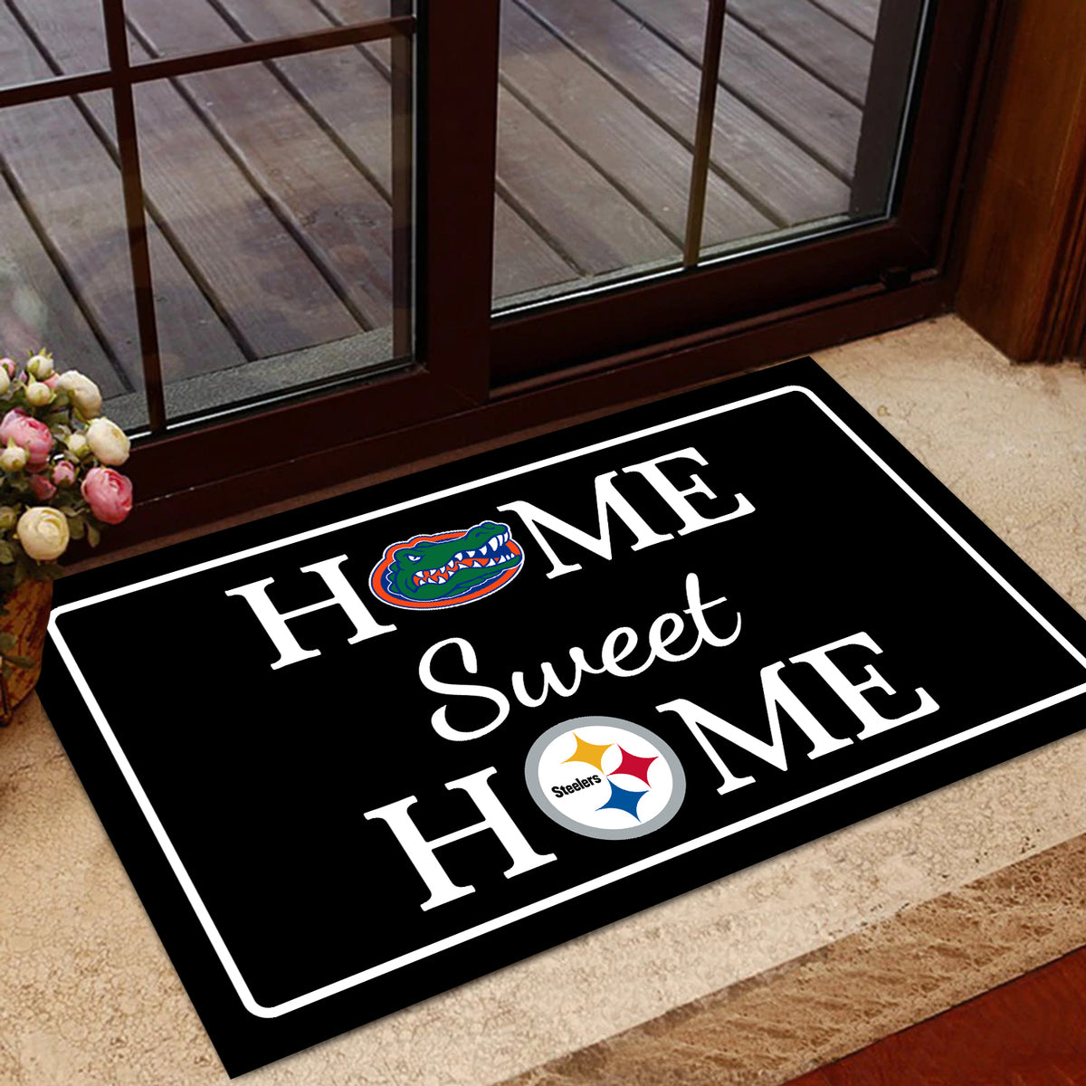 Home Sweet Home - Customized Doormat For Angela Ford-Walton - Anti Slip Indoor Doormat