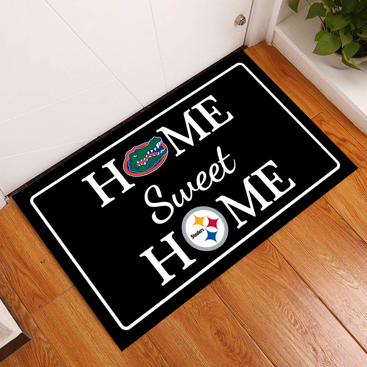 Home Sweet Home - Customized Doormat For Angela Ford-Walton - Anti Slip Indoor Doormat