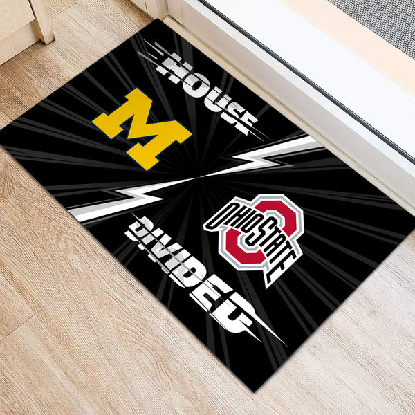 House Divided Doormat Customized Doormat For Lisa Ann Anti Slip In
