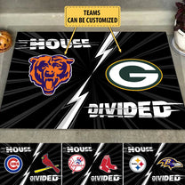 House Divided - Customized Doormat - Anti Slip Indoor Doormat (v3) (clt)