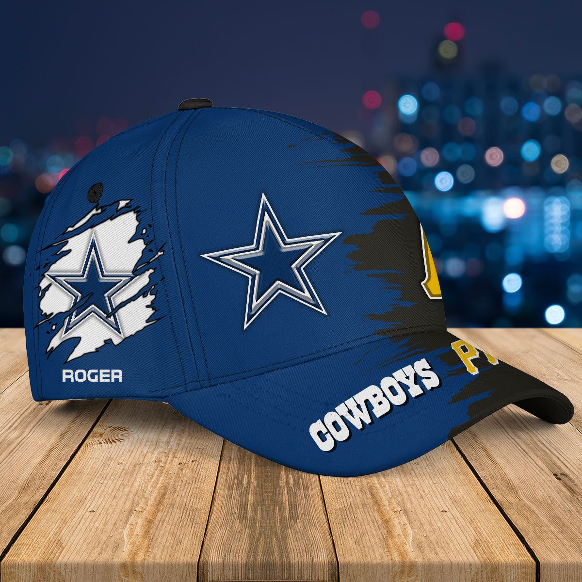 Two Teams Classic Cap - Customized Classic Cap - For Robert Ewald 2