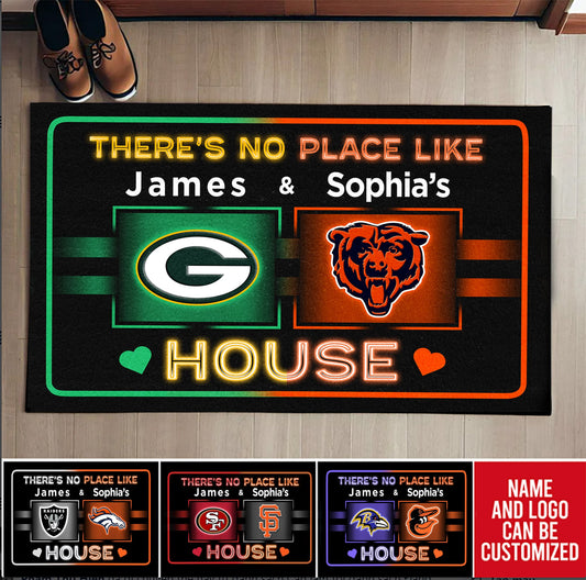 No Place Like Home -  Customized Doormat - Anti Slip Indoor Doormat V2 (clt)