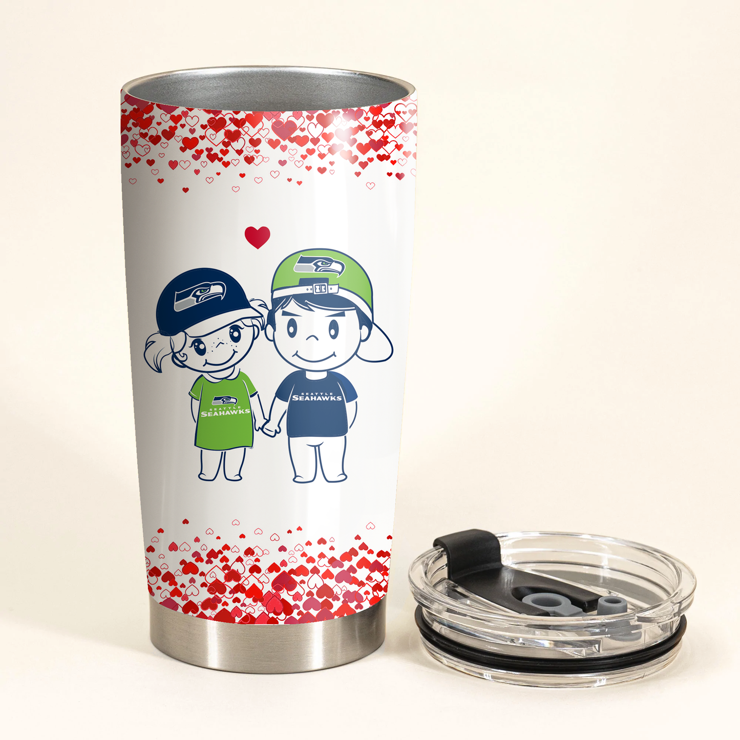 Valentine's Day Gift - Seattle Football Tumbler