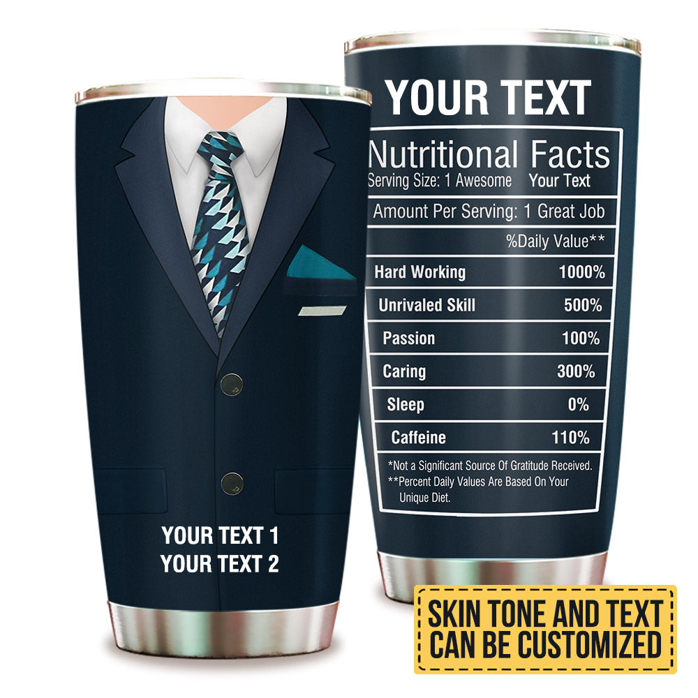 Personalized Job Title Aviation Tumbler