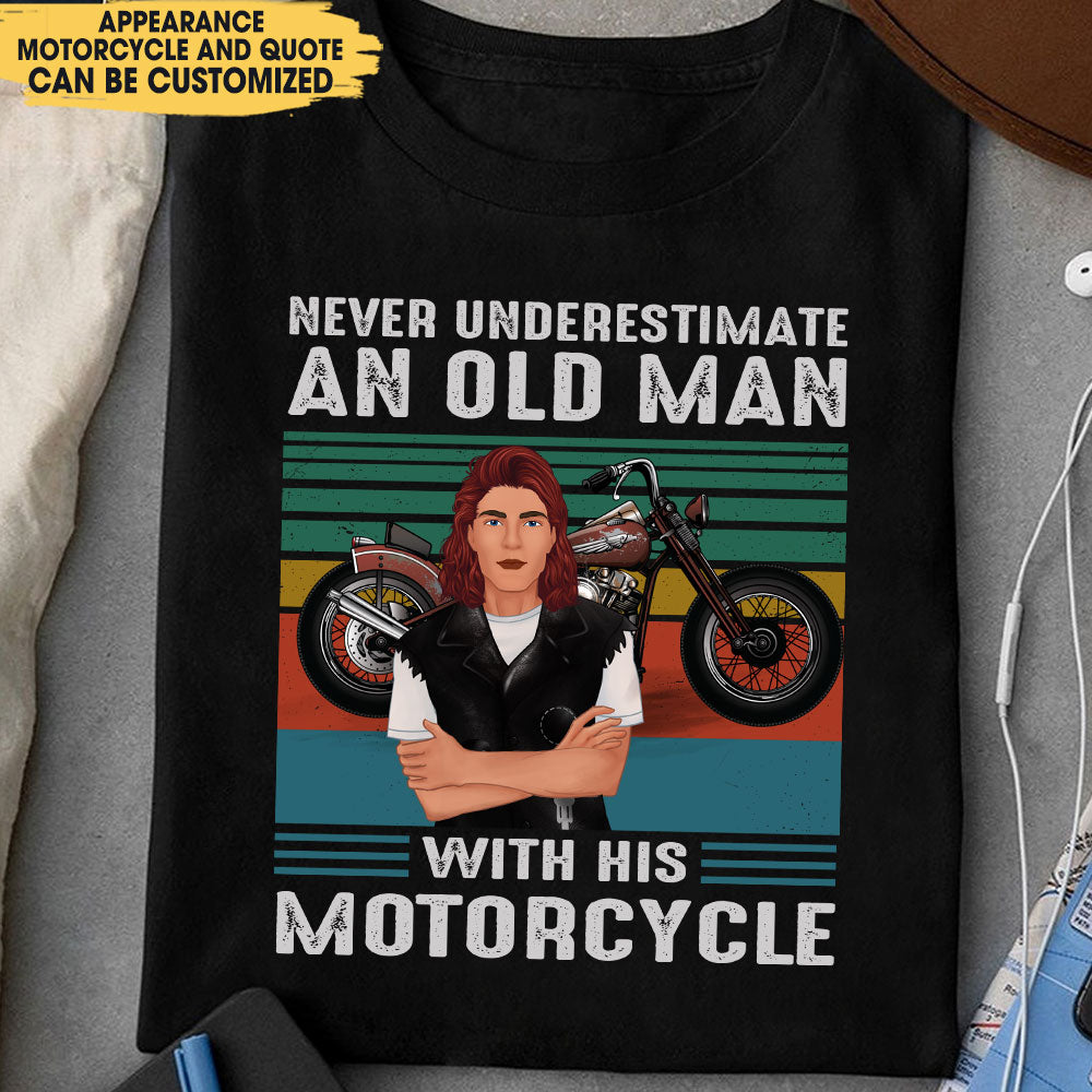 You Don't Stop Riding When You Get Old You Get Old When You Stop Riding - Personalized Shirt