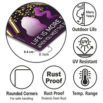 Personalized Beauty Salon Metal Sign