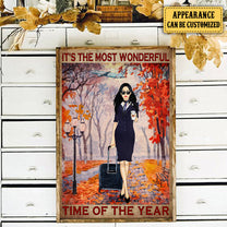 Personalized Flight Attendant It's The Most Wonderful Time Of The Year Poster