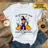 Personalized This Witch Needs To Have A Flight Flight Attendant Halloween Shirt