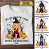 Personalized This Witch Needs To Have A Flight Flight Attendant Halloween Shirt
