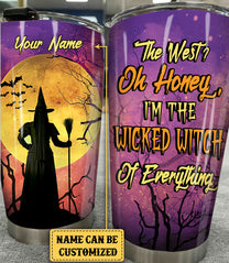 Personalized I'm A Wicked Witch Of Everything Halloween Tumbler