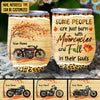 Personalized Some People Are Just Born With Motorcycles And Fall In Their Souls Wine Tumbler