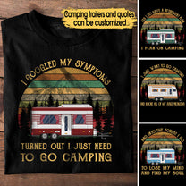 Personalized I Like Camping Shirt