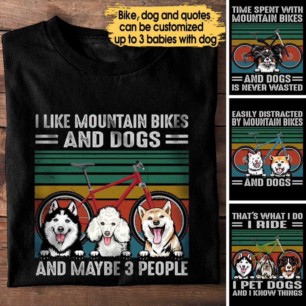 Personalized That's What I Do I Ride I Pet Dogs Shirt