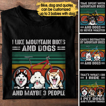 Personalized That's What I Do I Ride I Pet Dogs Shirt