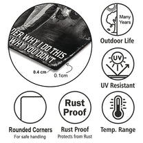 Personalized Fitness Club Metal Sign