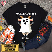 Personalized Maa.. I Mean, Boo Halloween Shirt