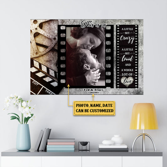 Personalized This Is US Movie Canvas